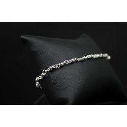 Armbnd | Slv og perler