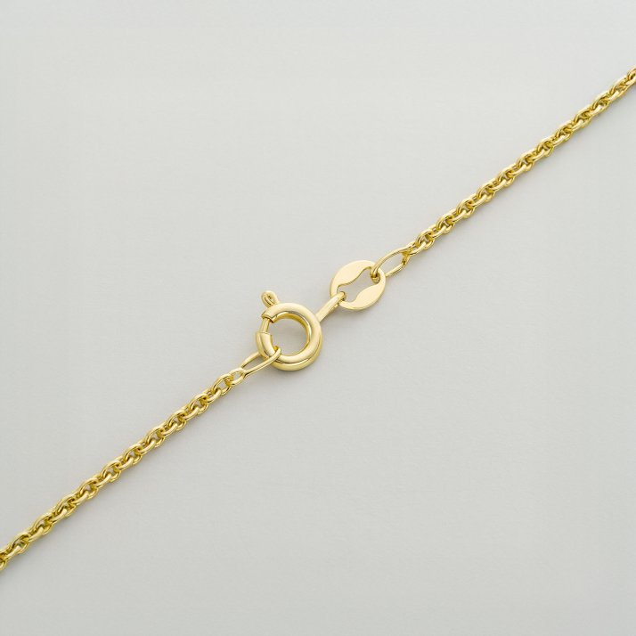 Ankerkde i forgyldt slv